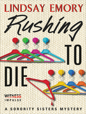 cover image of Rushing to Die